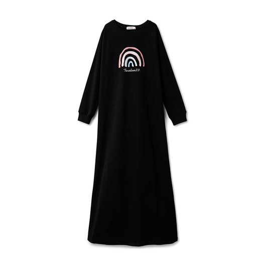 RAINBOW SWEAT DRESS