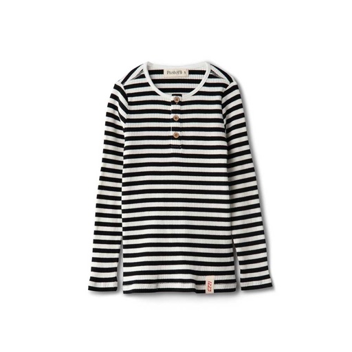 STRIPED HENLEY TEE