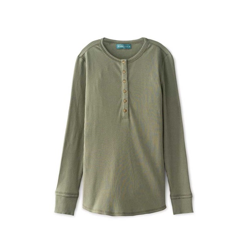 RIBBED HENLEY WITH CUFF