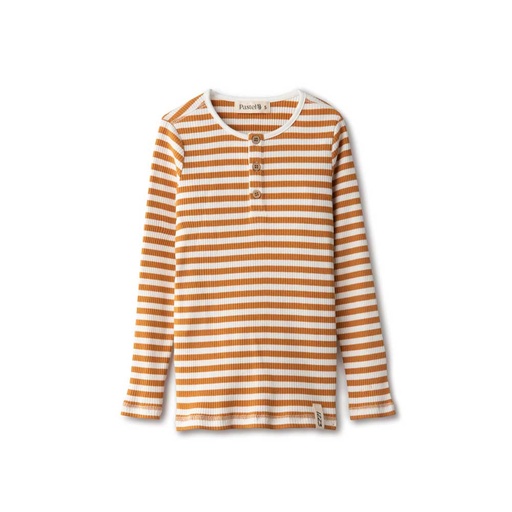 STRIPED HENLEY TEE